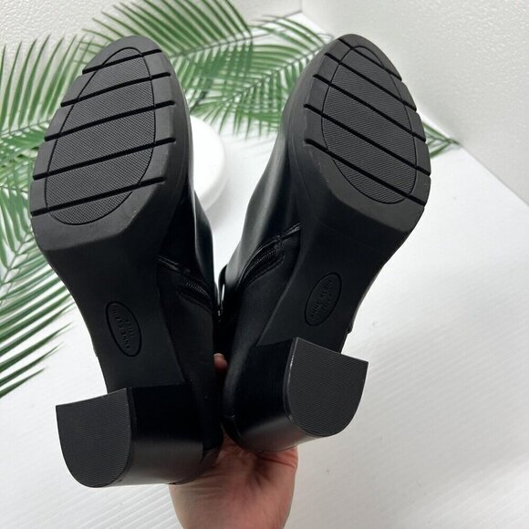 Anne Klein's Romi Women's Block Heel Ankle Bootie Size 9.5 Black - Picture 11 of 14